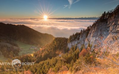 Nebelmeer unterhalb der Grenchenberge